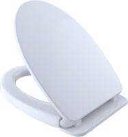 TOTO SoftClose Elongated Toilet Seat, Cotton White