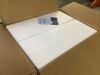 Eridanus Tucson 24 in. W x 18 in. D Vitreous China Vanity Top in White with 3 Faucet Holes (4 in. Centerset) - 2