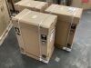 Lot of (3) Hampton Bay Recessed Panel 21 in. W x 12 in. D x 30 in. H Assembled Wall Cabinet in Unfinished - 3
