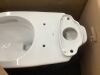 TOTO Drake Modern 12 in. Rough In Two-Piece 1.28 GPF Single Flush Elongated Toilet in Cotton White, SoftClose Seat Included - 6