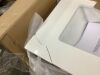 Glacier Bay Huckleberry 24 in. Single Sink Spiced Walnut Bath Vanity with White Engineered Stone Top - Broken Top - 4