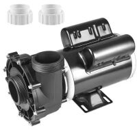 VEVOR 2 Speed SPA Pump 48-Frame AC 110-120 Volt Hot Tub Spa Pump 1.5 HP High Speed or 0.46 HP Low Speed for Hot Tub UL Listed