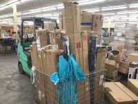 Lot of (35) Patio Umbrellas - Uninspected, Wire Bin NOT Included