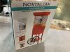 Nostalgia 48 in. 2.5 oz., 10-Cup Popcorn Machine, Red - 2