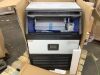 Gilati Commercial Ice Maker 300 lb./24 H Freestanding Ice Maker Machine with 75 lb. Storage, Stainless Steel - Dented - 2