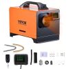 VEVOR 27300 BTU Diesel Air Heater, 12-24V DC, Portable Corded Space Heater with Remote Control and Digital Display