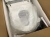YULIKA Elongated Smart Bidet Toilet 1.28 GPF in white with Bidet Seat Auto Open and Close, Auto Flush, Foot Sensor Operation - 6