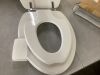 TOPSEAT TinyHiney Children's Elongated Toilet Seat in White - Missing Hardware - 2