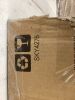 Set of 5 Collapsible Hyacinth Storage Baskets w/ Inserts - 12x12in - 3