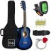 Kids Acoustic Guitar Beginner Starter Kit with Carrying Case, 30in