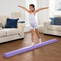 9ft Folding Medium-Density Foam Floor Balance Beam for Gymnastic and Tumbling