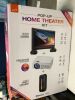 Pop-Up Movie Theater Kit, Projector, Inflatable Projection Screen, and Bluetooth Speaker - 2