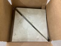 Lot of (2) FlexStone 15 in. Corner Shelf Niche in Calabria