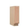 Hampton Bay Recessed Panel 9 in. W x 24 in. D x 34.5 in. H Assembled Base Cabinet in Unfinished
