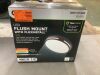 Commercial Electric Flexinstall 10 in. Matte Black Cut Out Integrated LED Recessed Ceiling Light with 5CCT Plus DuoBright - 2