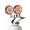 Mr. Heater Double Tank Top 30,000 BTU Radiant Propane Outdoor Space Heater (750 sq. ft. Heating Area)