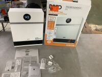 DREO 1500W Smart Wall Mount Ceramic Heater, Furnace, w/Remote 30&deg; Oscillation, Adj Thermostat
