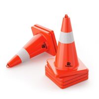 RoadHero Traffic Safety Cones with Handle, 18 Inch, 6 Pack