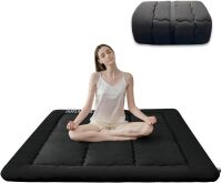 3" Foldable Tatami Japanese Sleeping Pad Futon Mattress, Twin
