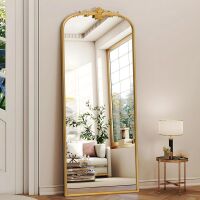 Besdomus Arched Baroque Mirror 21" x 56"