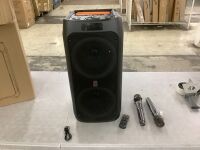 JYX Karaoke Machine with 2 Microphones