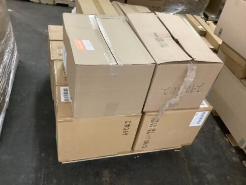 Pallet of New Years Party Supplies