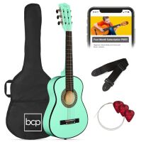 Kids Acoustic Guitar Beginner Starter Kit w/ Carrying Case - 30in