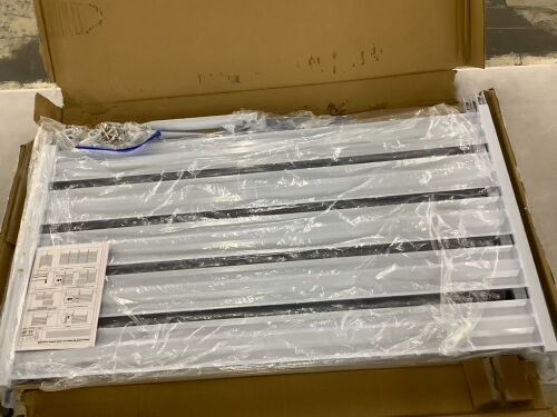 Metal Privacy Fence Panels, 42" x 38", 2 pack - Unknown if Hardware is Complete