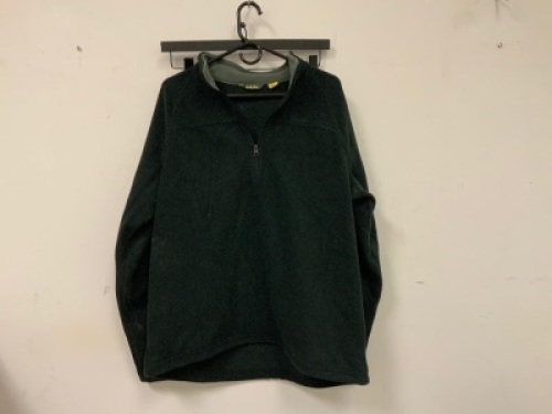 Mens Fleece Pullover, L, E-Commerce Return, Sold as is