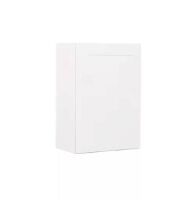 Hampton Bay Shaker 21 in. W x 12 in. D x 30 in. H Assembled Wall Cabinet in Satin White