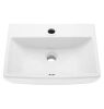 Swiss Madison Sublime Compact Ceramic Wall Hung Sink in White 17.8"