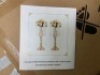 Silver Wedding Crystal&nbsp;Centerpieces, Flowers Not Included, Appears New, Sold as is