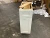 Hausvita 12 in. W x 24 in. D x 34.5 in. H Ready to Assemble Plywood Base Kitchen Cabinet in Shaker Dove - Drawer Side Needs Reattached
