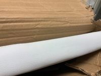 Full Bed Frame w/ Upholstered Headboard, E-Commerce Return, Sold as is