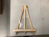 Case of Small Wooden Easels