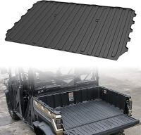 Rubber Bed Mat Liner for Ranger XP 1000, TPE Rear Cargo Bed Mat, All-Weather Protection Slush Liner for Polaris Ranger XP 1000 Crew 2018-2021 Accessories