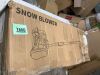 Cordless Power Snow Shovel, Rechargeable Battery, Charger, Green - 4