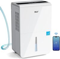 Dehumidifier for Basement,Energy Star Certified for 4500 Sq.Ft Large Room, MAX to 70 Pints/day, included 16.4 Feet Drain Hose and Pump