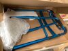 Foldable Stair Climbing Walker for Seniors, Adjustable 4-Leg Height Safety and Convenience, Blue - 2