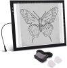 A3 LED Artist tracing Light Box Copy Table, Adjustable High Brightness Light Pad for Tattoo Drawing, Sketching, Animation, Diamond Painting Accessories