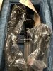 Vangoa Electric Violin Full Size 4/4, Black Silent Electric Violin, Solid Wood Metallic Electric Fiddle with Ebony Fittings, Beginner Kit for Adults Teens - 4