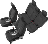 GIANT PANDA Neoprene Seat Covers, Neoprene Waterproof Seat Covers W Armrest Cover, Foam Padded for Full Set