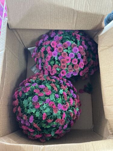artificial flower balls