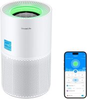 Air Purifiers for Home, Smart Air Purifier for Large Rooms with App & Alexa Control, Detachable Pre-filter, Covers up to 1162ft&sup2;, Sleep Mode for Pet Hair, Pollen, Dust and Smoke