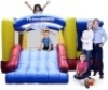 PicassoTiles 12x10' Inflatable Jumping Bounce&nbsp;House, Jump Slide, Dunk Playhouse w/ Basketball Rim