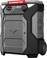 Monster Rockin&rsquo; Roller 270 Indoor/Outdoor Portable Bluetooth Speaker | up to 200W of 270 Degree Sound & up to 100 Hours of Playtime