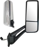 Chrome Door mirror assembly fit for Truck Peterbilt 579 567 Power Heated RH Passenger Side