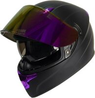 Motorcycle Helmet With Dual Visor, DOT Approved, Full Face Helmets