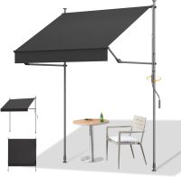 HOMEDEMO Manual Retractable Awning