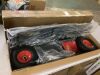 Galvanized Blade 2-Wheel Snow Pusher w/ Adjustable Handle - 36in - 2